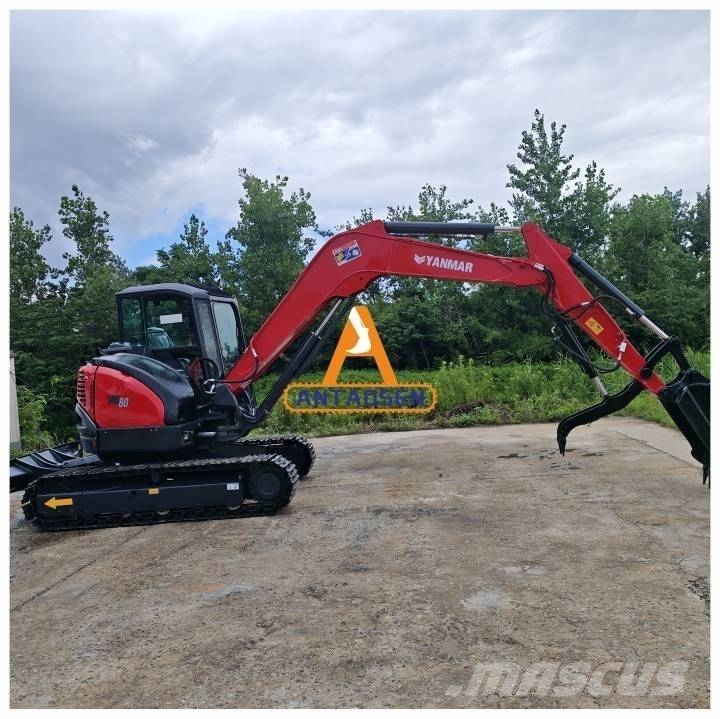 Yanmar Vio 80 Midigraafmachines 7t - 12t