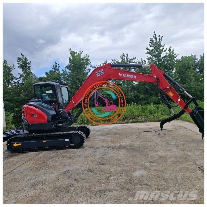 Yanmar Vio 80 Midigraafmachines 7t - 12t