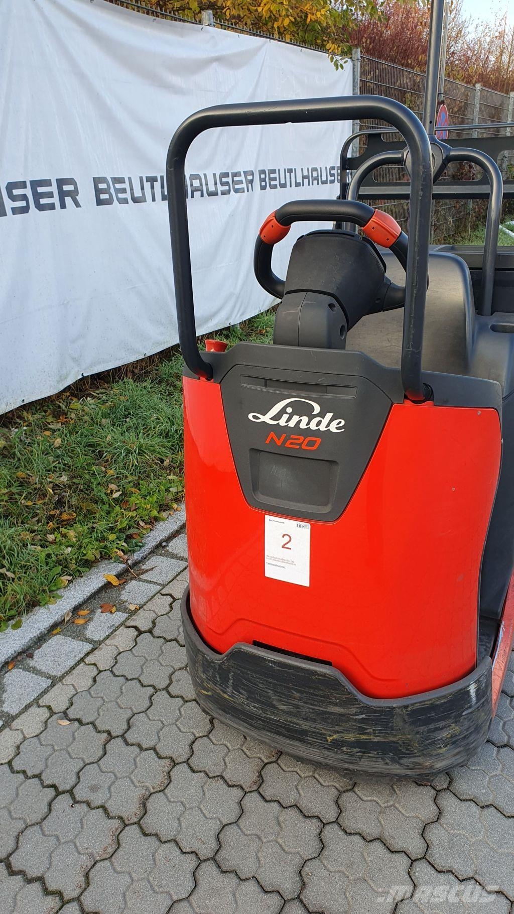 Linde N20B Wózki kompletacyjne nisko unoszące