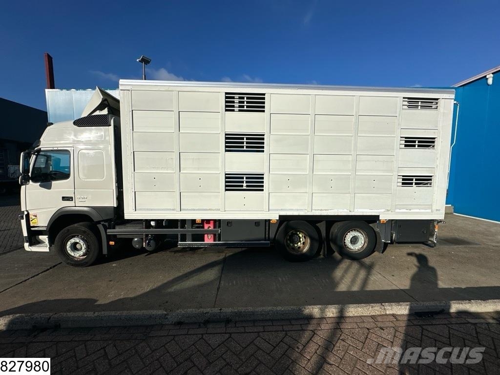 Volvo FM 540 EURO 6, 6x2 Dieren transport