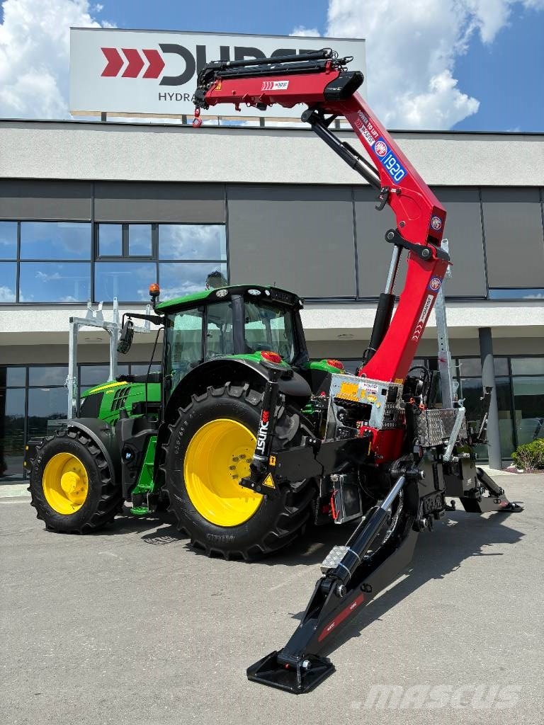 John Deere / HMF 6195M mit HMF 1920-K5 Övriga lyftmaskiner