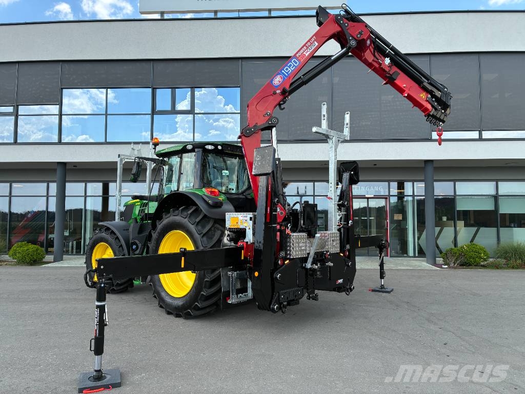 John Deere / HMF 6195M mit HMF 1920-K5 Övriga lyftmaskiner