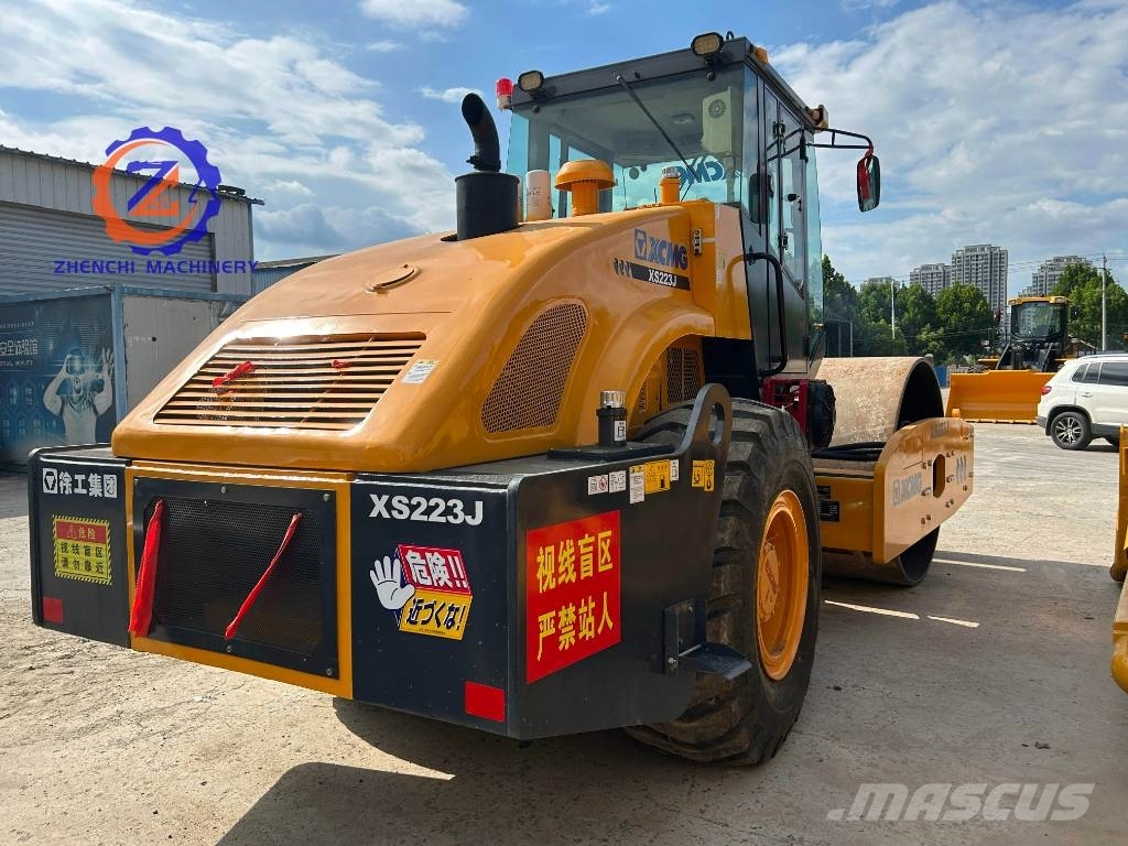 XCMG XS 223J/roller used/efficient/long usage/23tons Single drum rollers