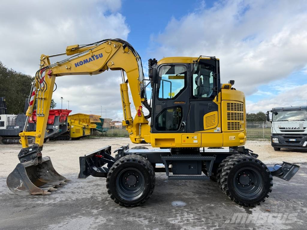 Komatsu PW 138 MR-11 Lastik tekerli ekskavatörler