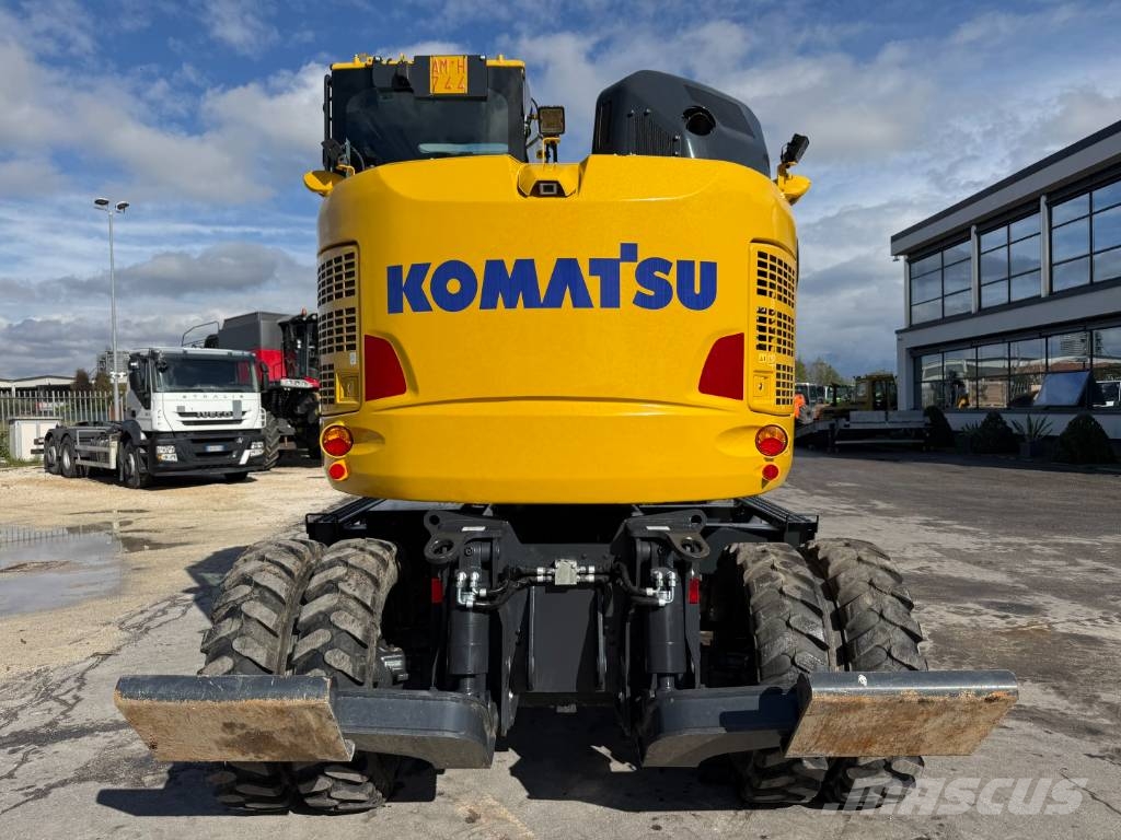 Komatsu PW 138 MR-11 Lastik tekerli ekskavatörler