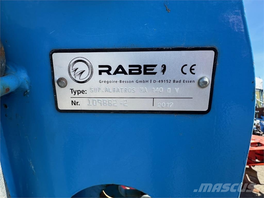 Rabe Super Albatros HA 140-5 Schar Ďalšie poľnohospodárske stroje