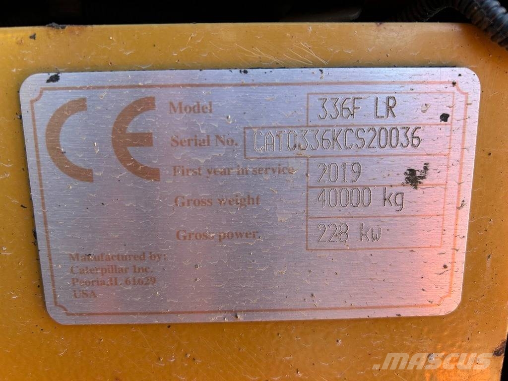 CAT 336 F LR (Long Reach) Bageri dugog dosega