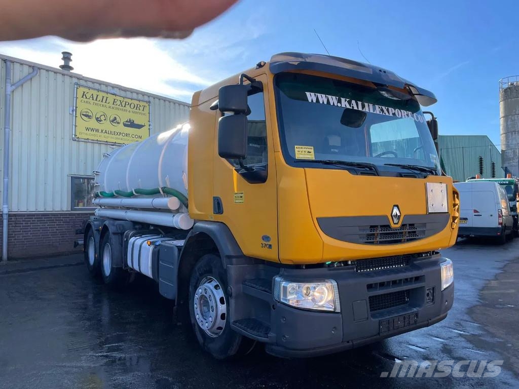Renault Premium Lander Euro 5 370 DXI Toilet Truck 6x4 Man Camiones aspiradores/combi