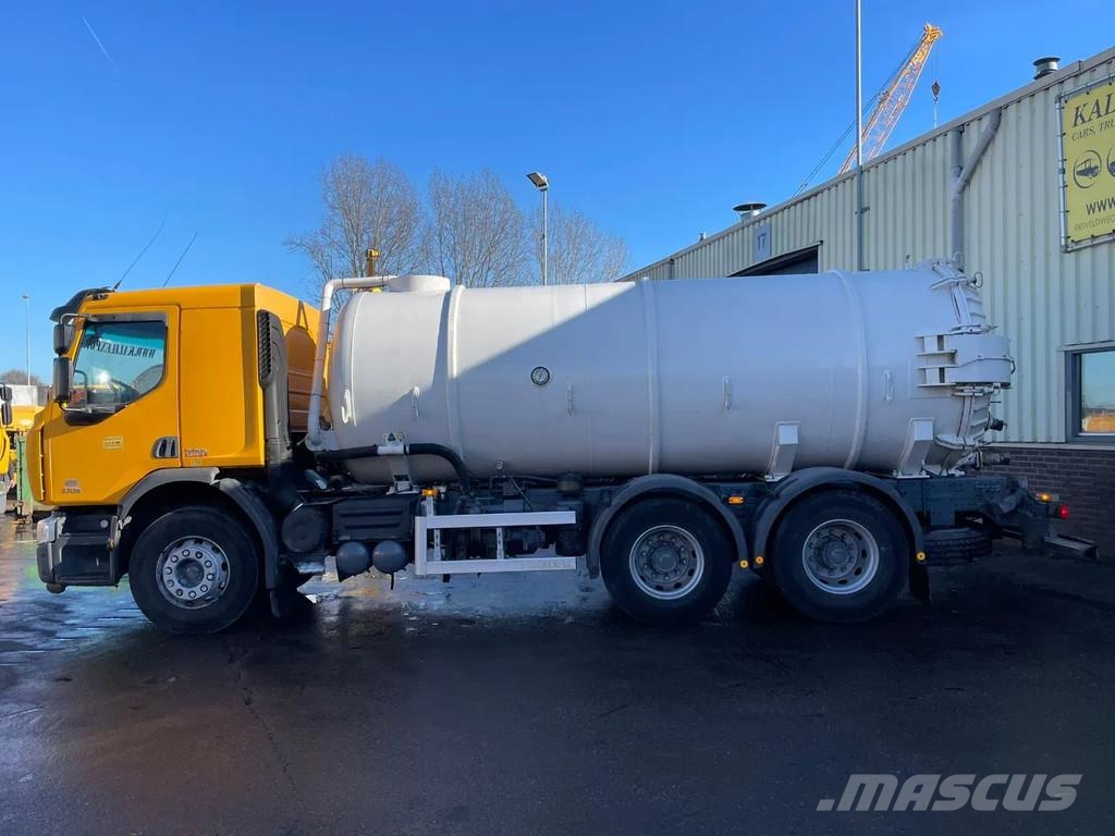 Renault Premium Lander Euro 5 370 DXI Toilet Truck 6x4 Man Camiones aspiradores/combi