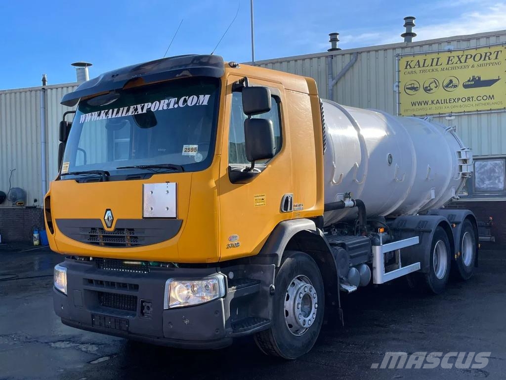 Renault Premium Lander Euro 5 370 DXI Toilet Truck 6x4 Man Camiones aspiradores/combi