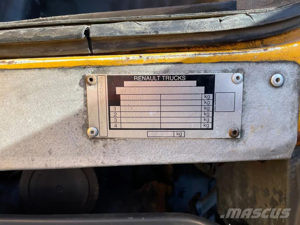 Renault Premium Lander Euro 5 370 DXI Toilet Truck 6x4 Man Camiones aspiradores/combi