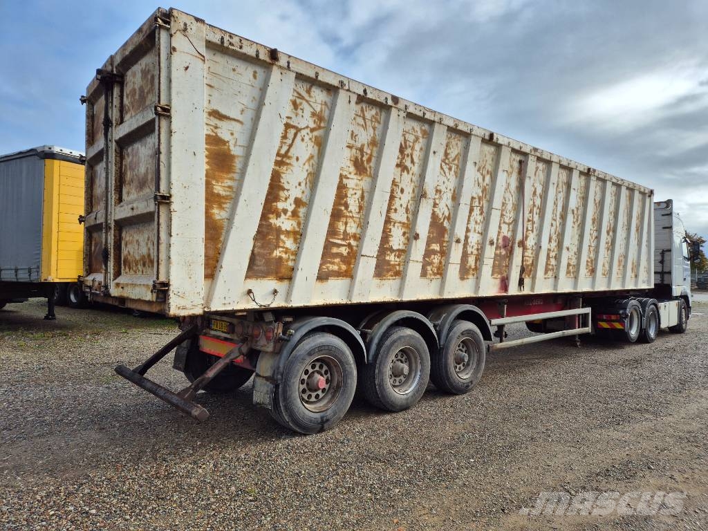 Kel-Berg 71 m3 steel tipper / stål tipper / synet / Semirremolques de volteo