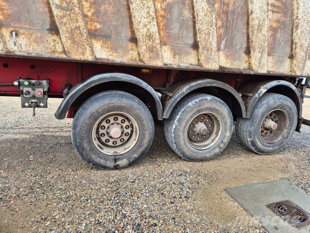 Kel-Berg 71 m3 steel tipper / stål tipper / synet / Semirremolques de volteo