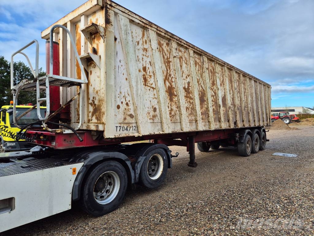 Kel-Berg 71 m3 steel tipper / stål tipper / synet / Semirremolques de volteo