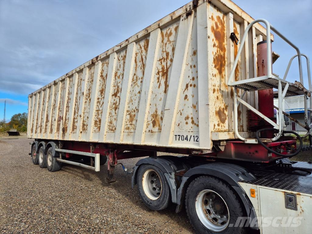 Kel-Berg 71 m3 steel tipper / stål tipper / synet / Semirremolques de volteo