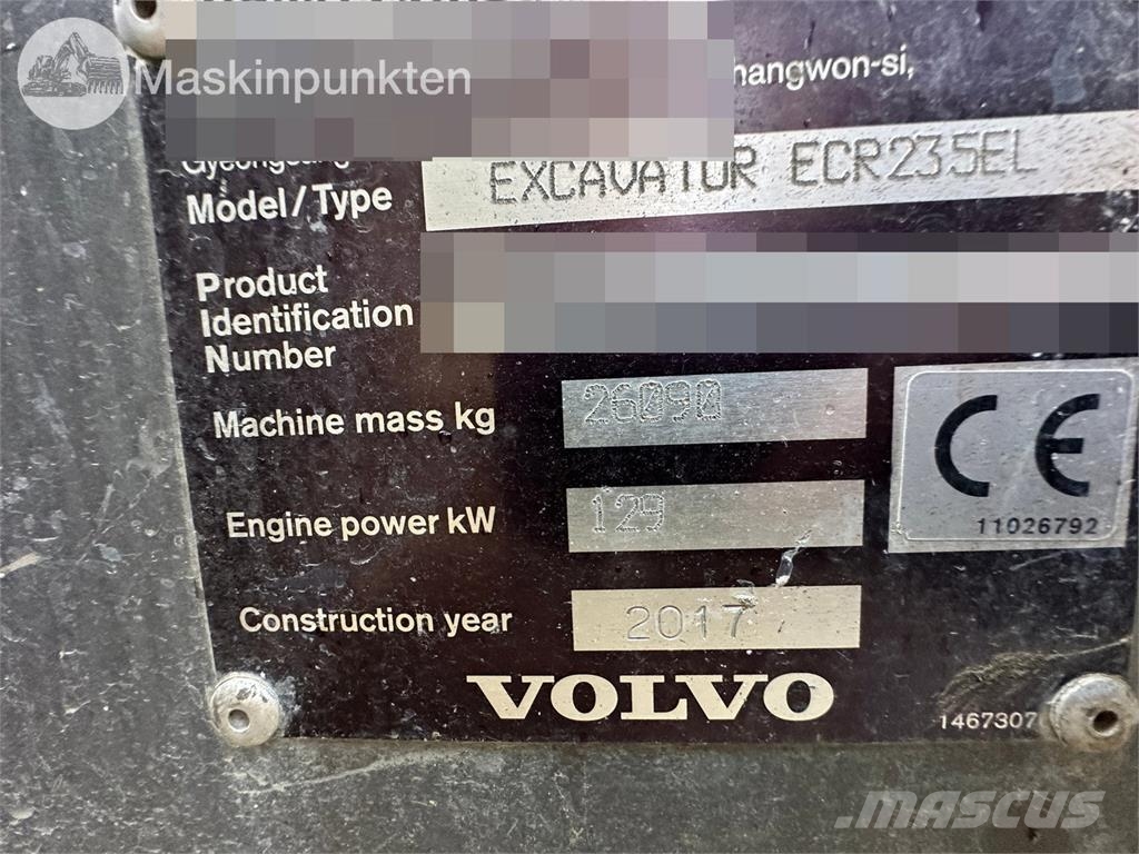 Volvo ECR235EL Raupenbagger