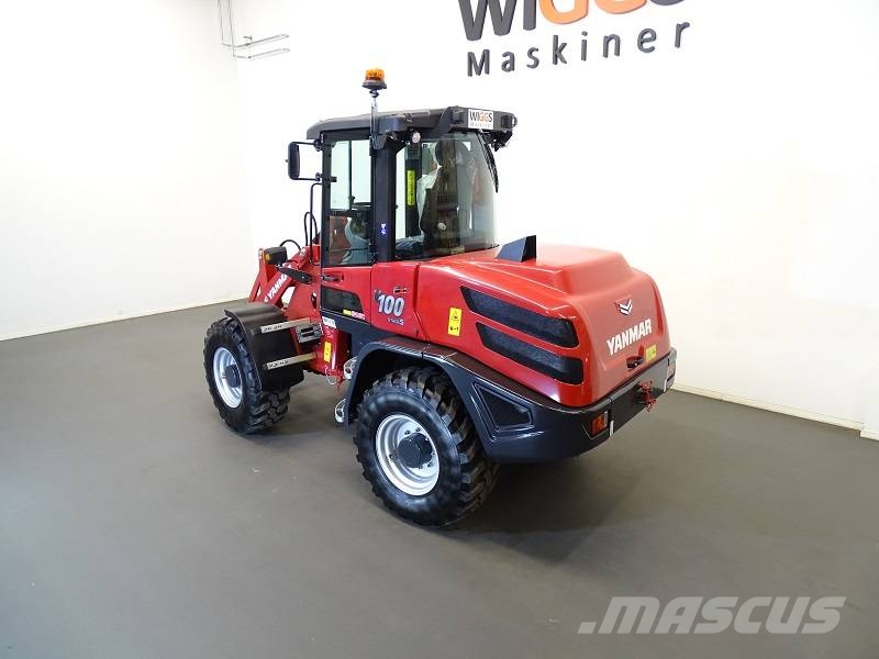 Yanmar V100-5 Incarcator pe pneuri
