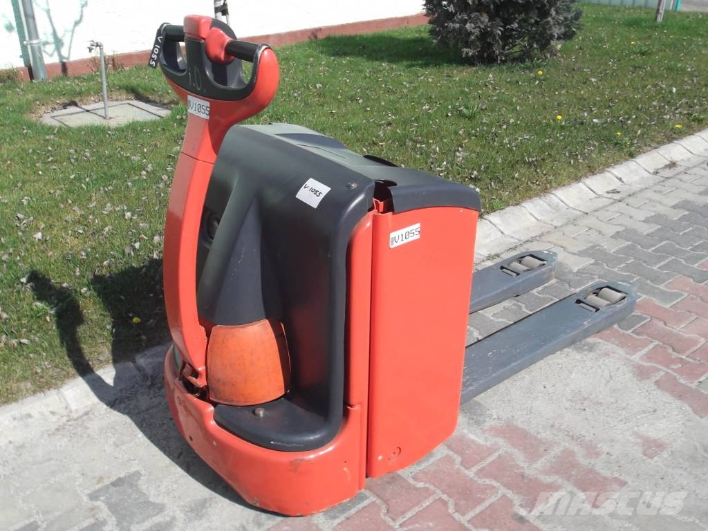 Linde T 20 V-1055 OB 보행식 리치 지게차