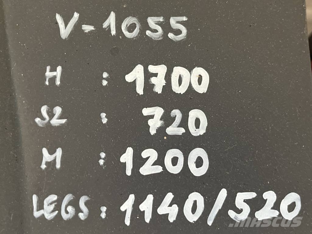 Linde T 20 V-1055 OB 보행식 리치 지게차