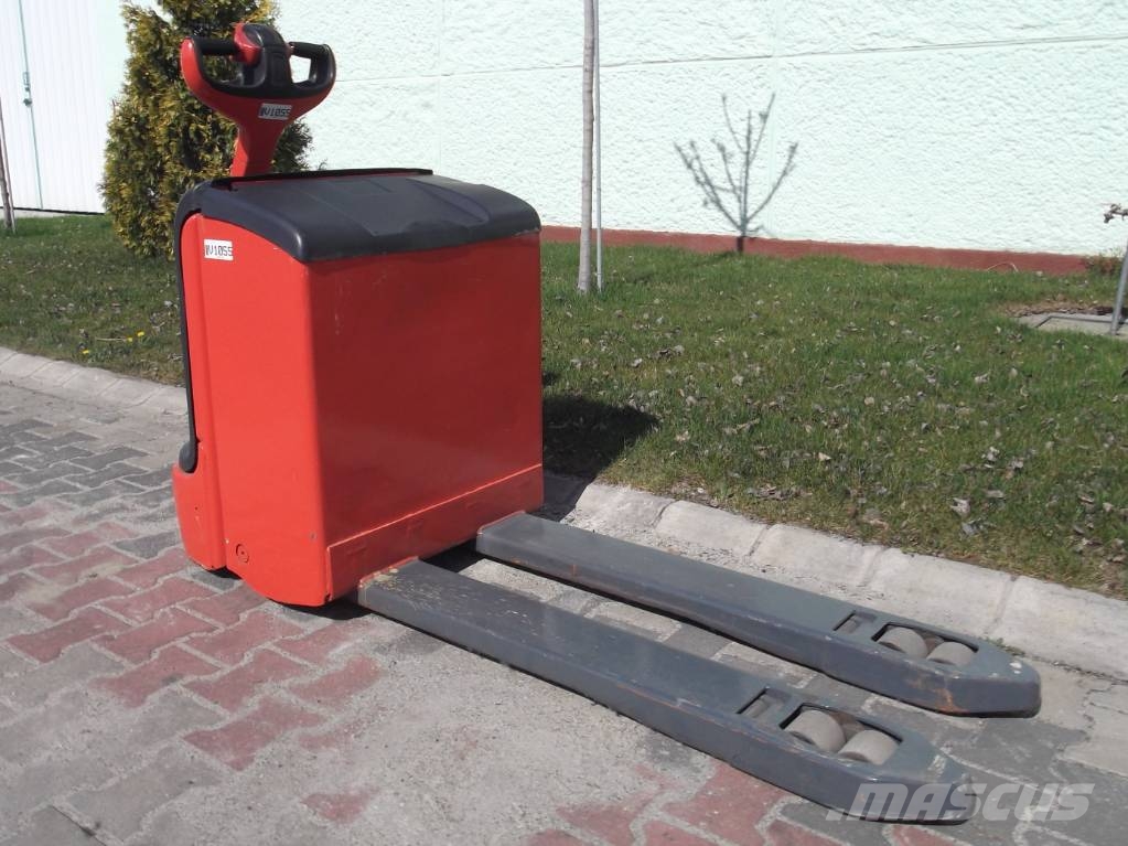 Linde T 20 V-1055 OB 보행식 리치 지게차