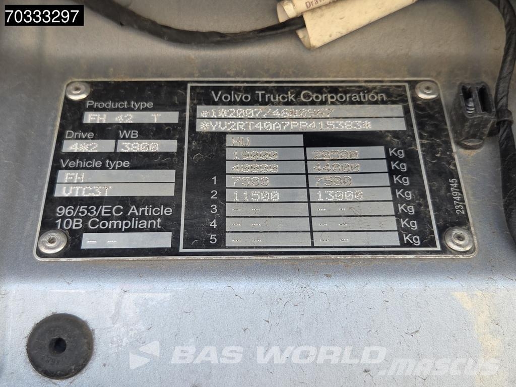 Volvo FH 500 4X2 XL 2x Tanks ADR I-ParkCool Navi Alcoa's Camiones tractor