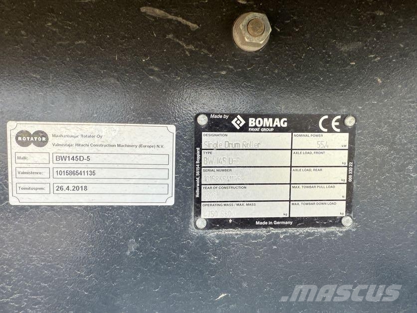 Bomag BW145D-5 Enkelt tromle