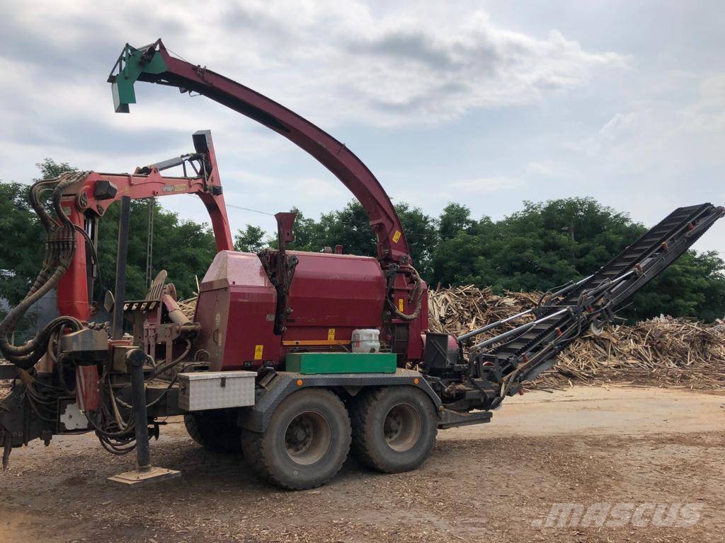 CLAAS XERION 380/450+JENZ 582Z+PALFINGER+SZÁLLÍTÓSZALAG Трактори