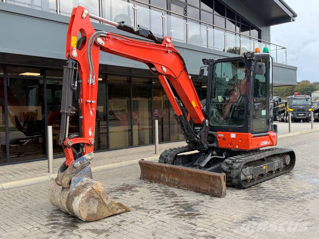 Kubota U 56-5 حفارات صغيرة أقل من 7 طن (حفارات صغيرة)
