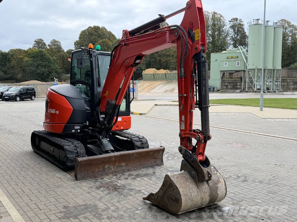 Kubota U 56-5 حفارات صغيرة أقل من 7 طن (حفارات صغيرة)