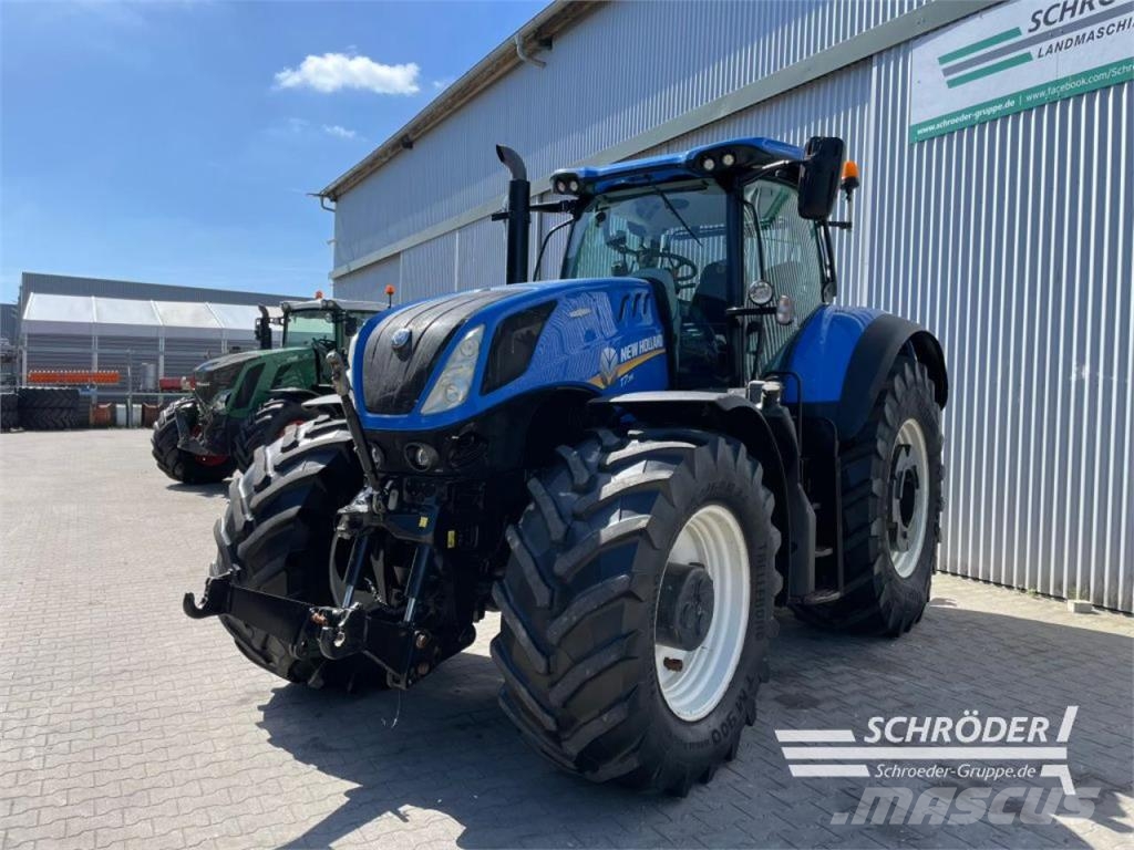 New Holland T 7.315 AC | GPS | RADGEWICHTE 拖拉机/农用车