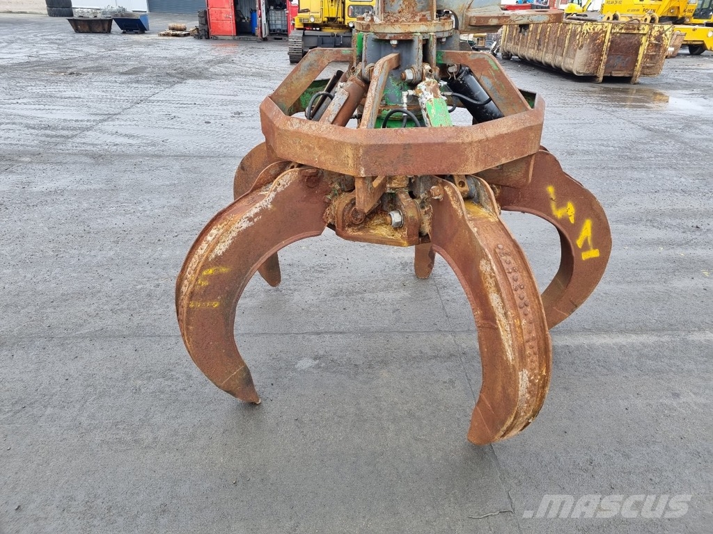 Kinshofer NON-ROTATING SCRAPE GRIPPER WEIGHT 2000 KG Grijpers