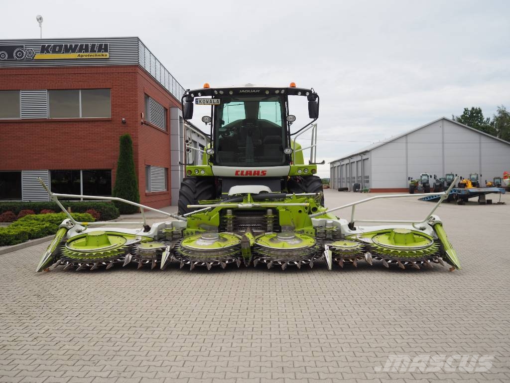 CLAAS Jaguar 950 4x4 + Orbis 750 Zelfrijdende veldhakselaars