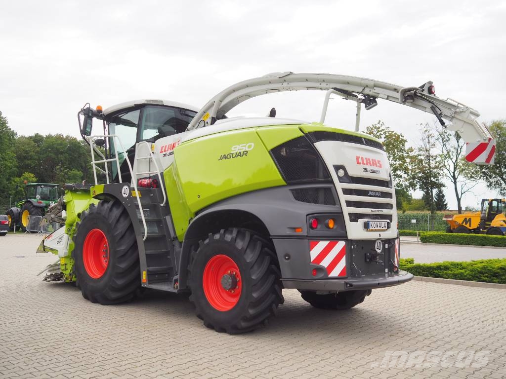 CLAAS Jaguar 950 4x4 + Orbis 750 Zelfrijdende veldhakselaars