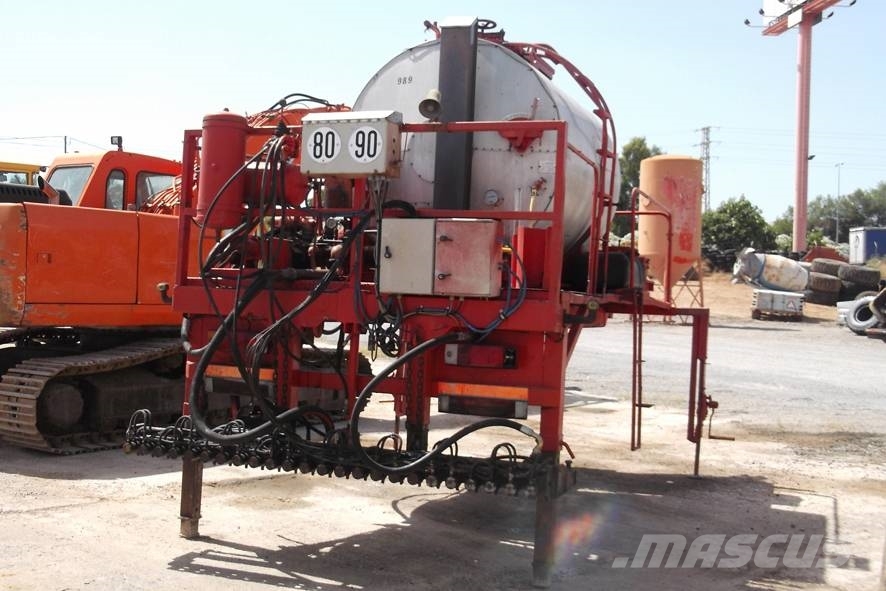 CUBA RIEGO ASFÁLTICA SECMAIR SECMAIR Purustuskopad
