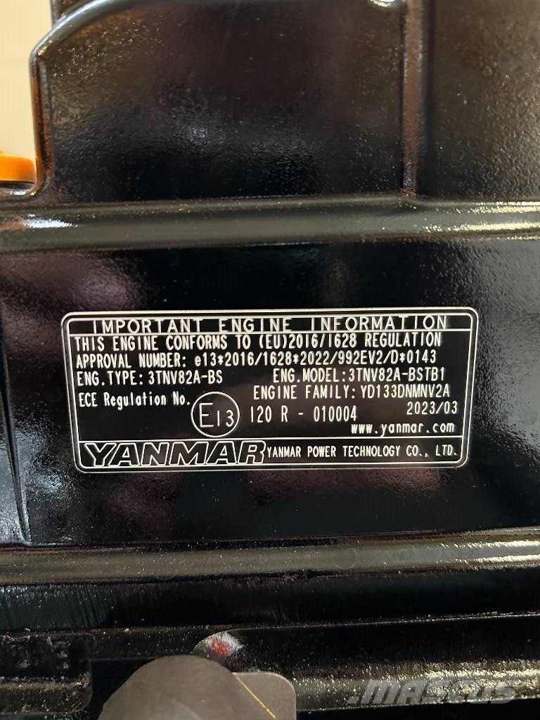 Yanmar 3TNV82 A Motori