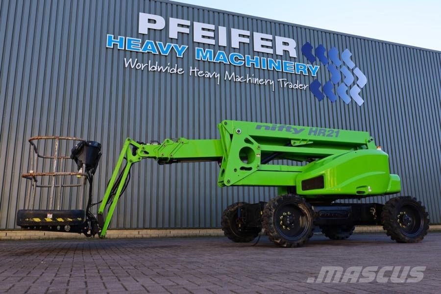 Niftylift HR21D 4x4 MK2 Diesel, 4x4 Drive, 21m Working Heigh Podnośniki przegubowe