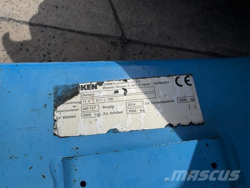 Lemken Diamant 11 VT 6+1 L 100 - 7 Schar Egyéb mezőgazdasági gépek