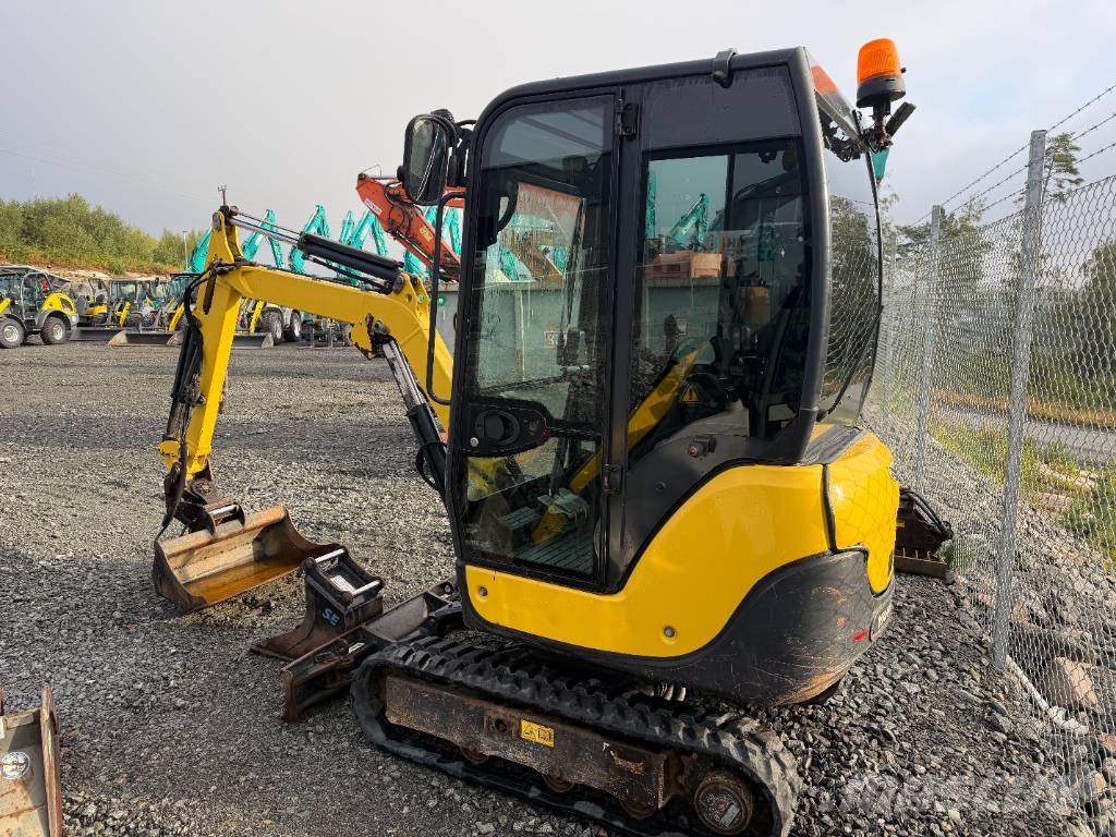 Yanmar SV18 - Tiltfäste & 2 skopor 小型挖掘机