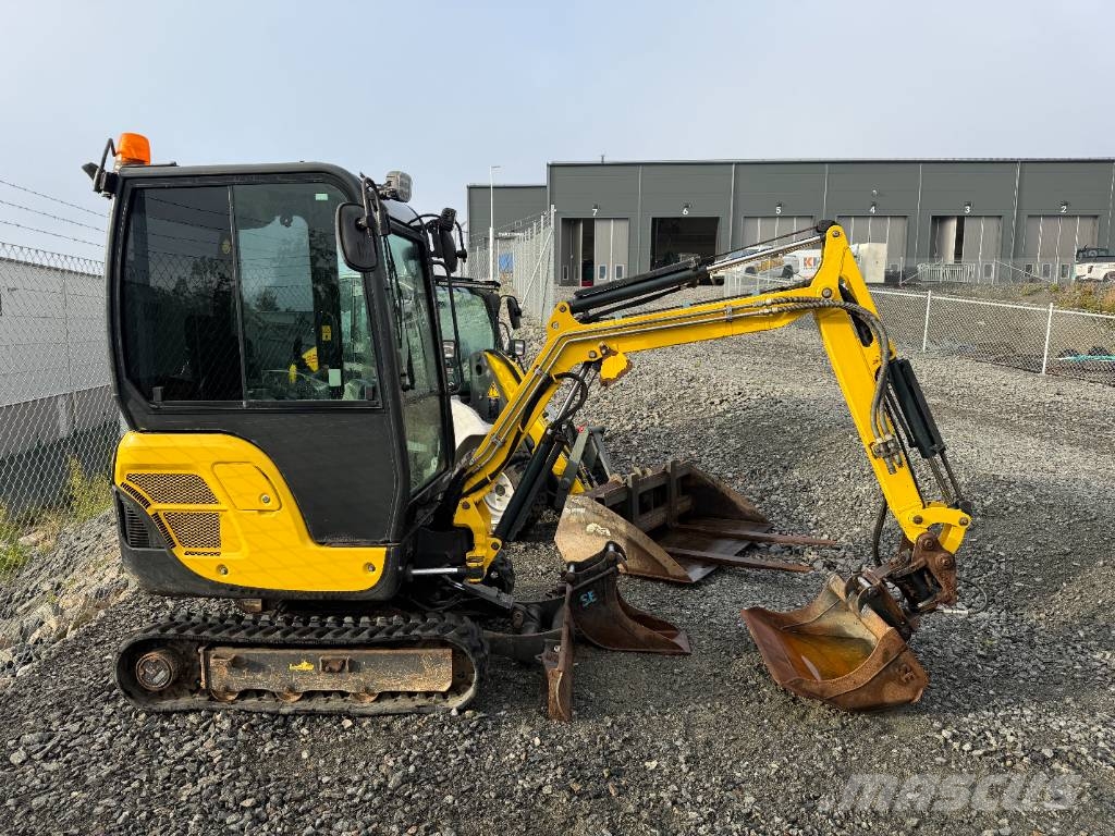 Yanmar SV18 - Tiltfäste & 2 skopor 小型挖掘机