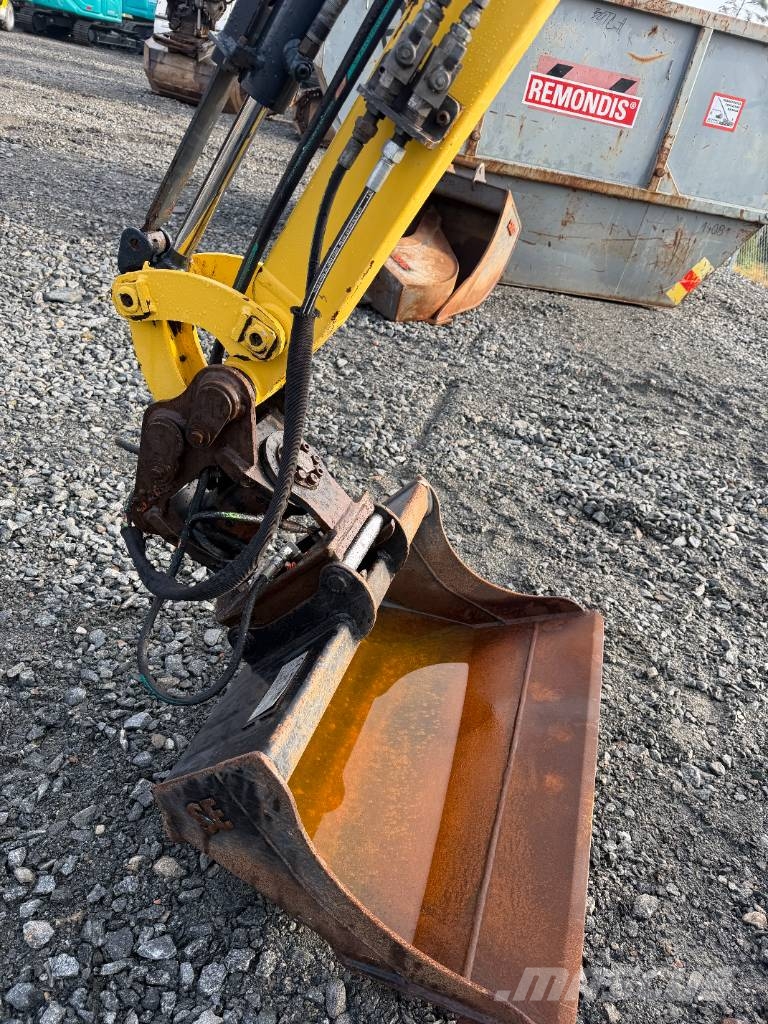 Yanmar SV18 - Tiltfäste & 2 skopor 小型挖掘机