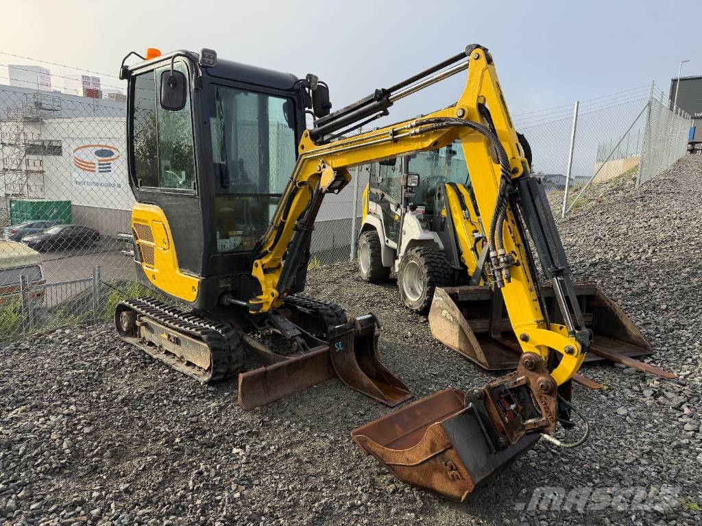 Yanmar SV18 - Tiltfäste & 2 skopor 小型挖掘机