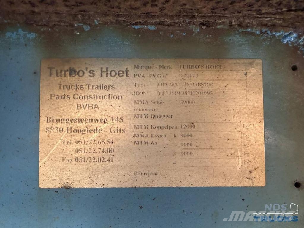  TURBOS HOET ThermoKing L200e SAF Disc Kühlauflieger