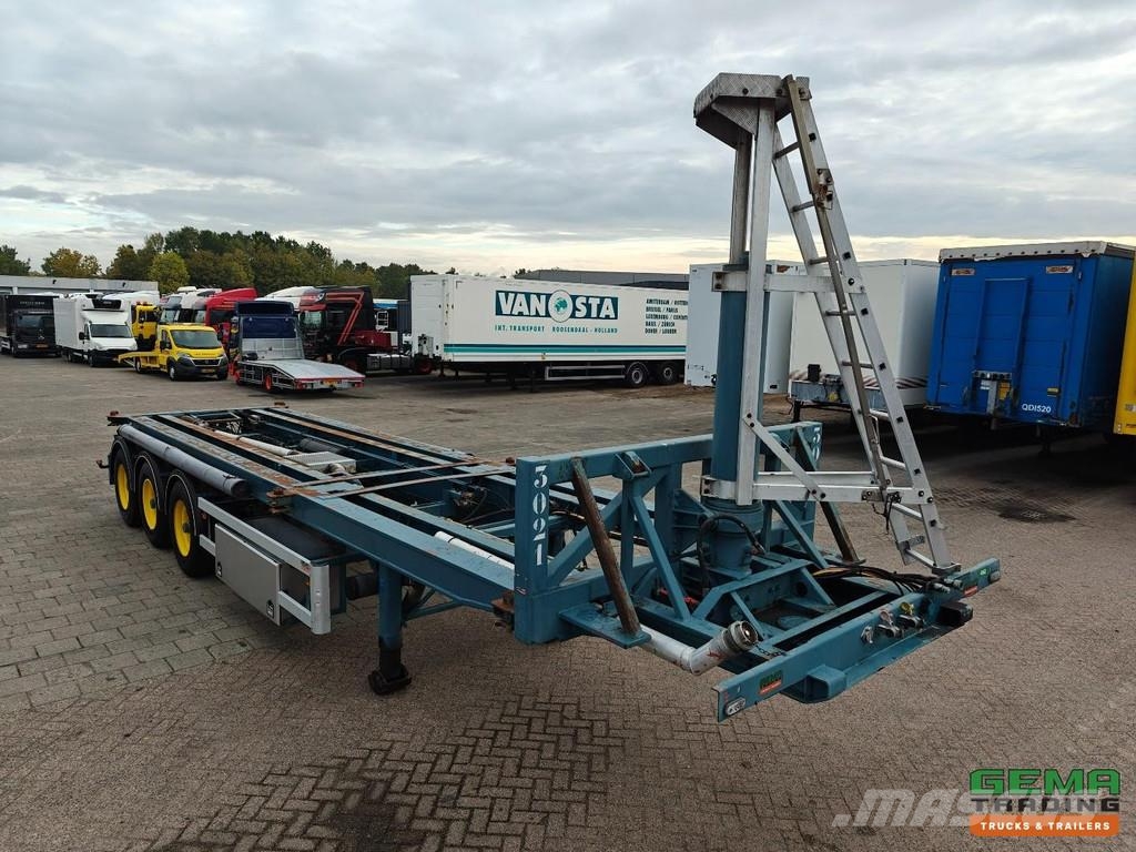 Tinsley TT1527/40AS 3-Axles BPW - 20/30FT Tipper Chassis - Kontejnerske poluprikolice