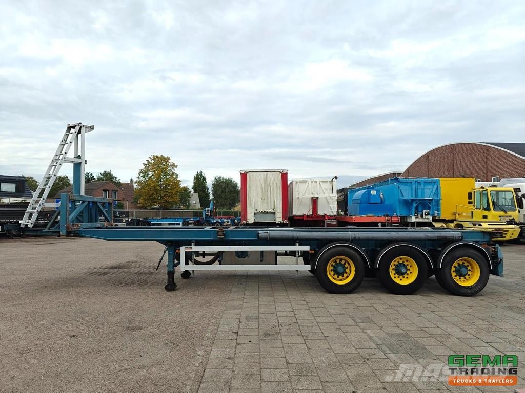 Tinsley TT1527/40AS 3-Axles BPW - 20/30FT Tipper Chassis - Kontejnerske poluprikolice
