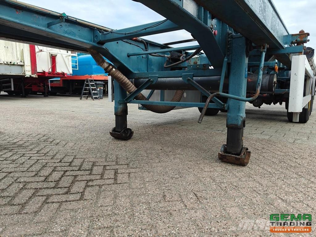 Tinsley TT1527/40AS 3-Axles BPW - 20/30FT Tipper Chassis - Kontejnerske poluprikolice