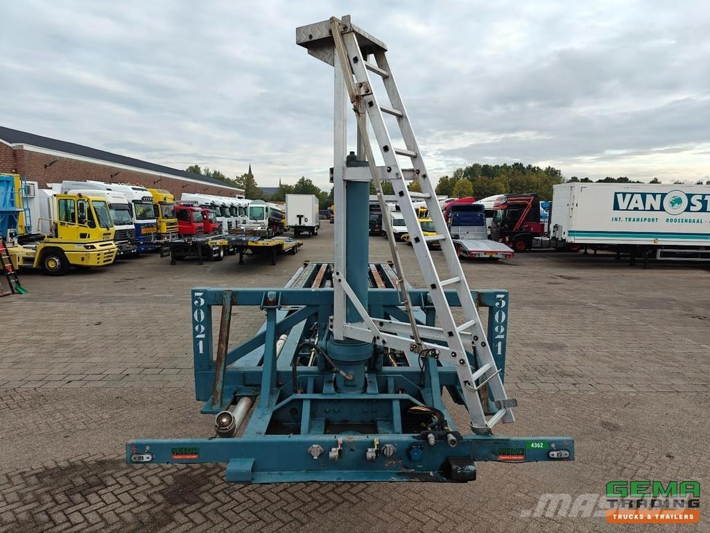 Tinsley TT1527/40AS 3-Axles BPW - 20/30FT Tipper Chassis - Kontejnerske poluprikolice