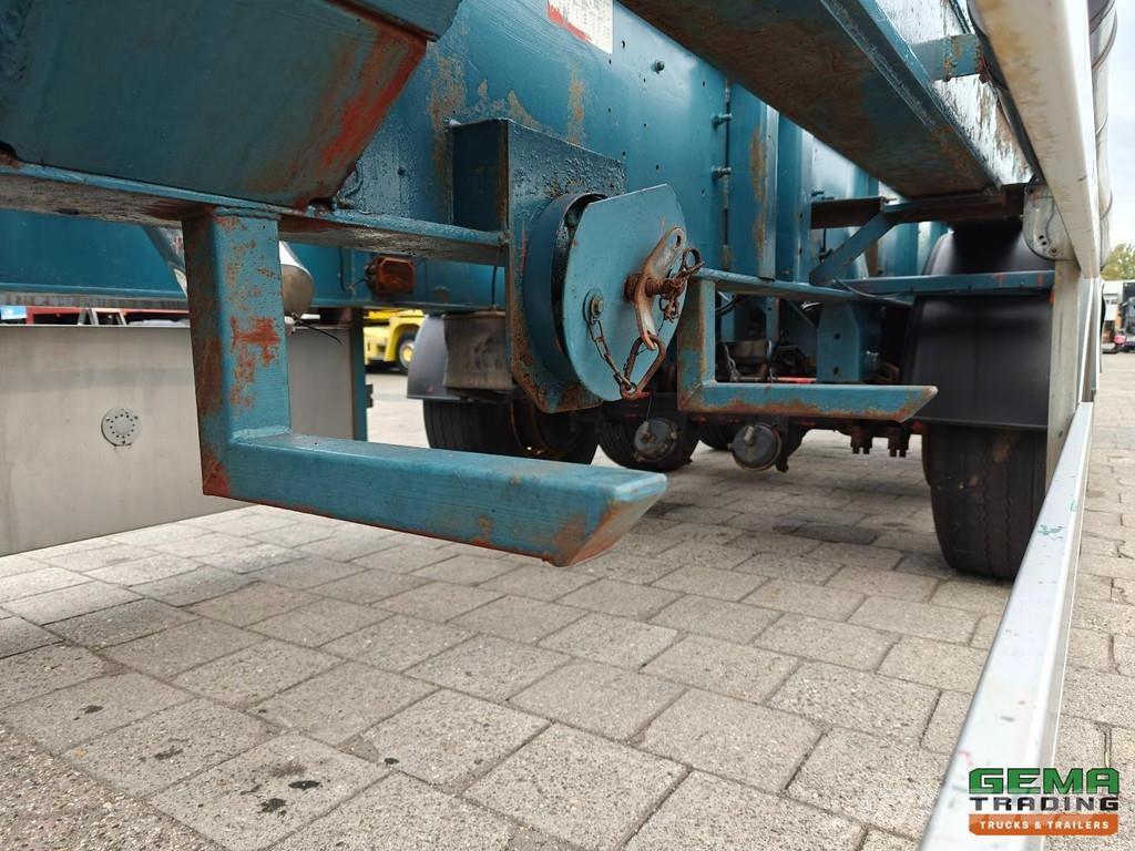Tinsley TT1527/40AS 3-Axles BPW - 20/30FT Tipper Chassis - Kontejnerske poluprikolice