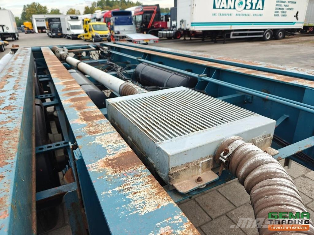 Tinsley TT1527/40AS 3-Axles BPW - 20/30FT Tipper Chassis - Kontejnerske poluprikolice