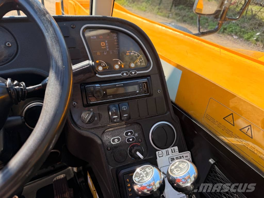 JCB 531-70 7 Meter Telehandler مناولات متداخلة