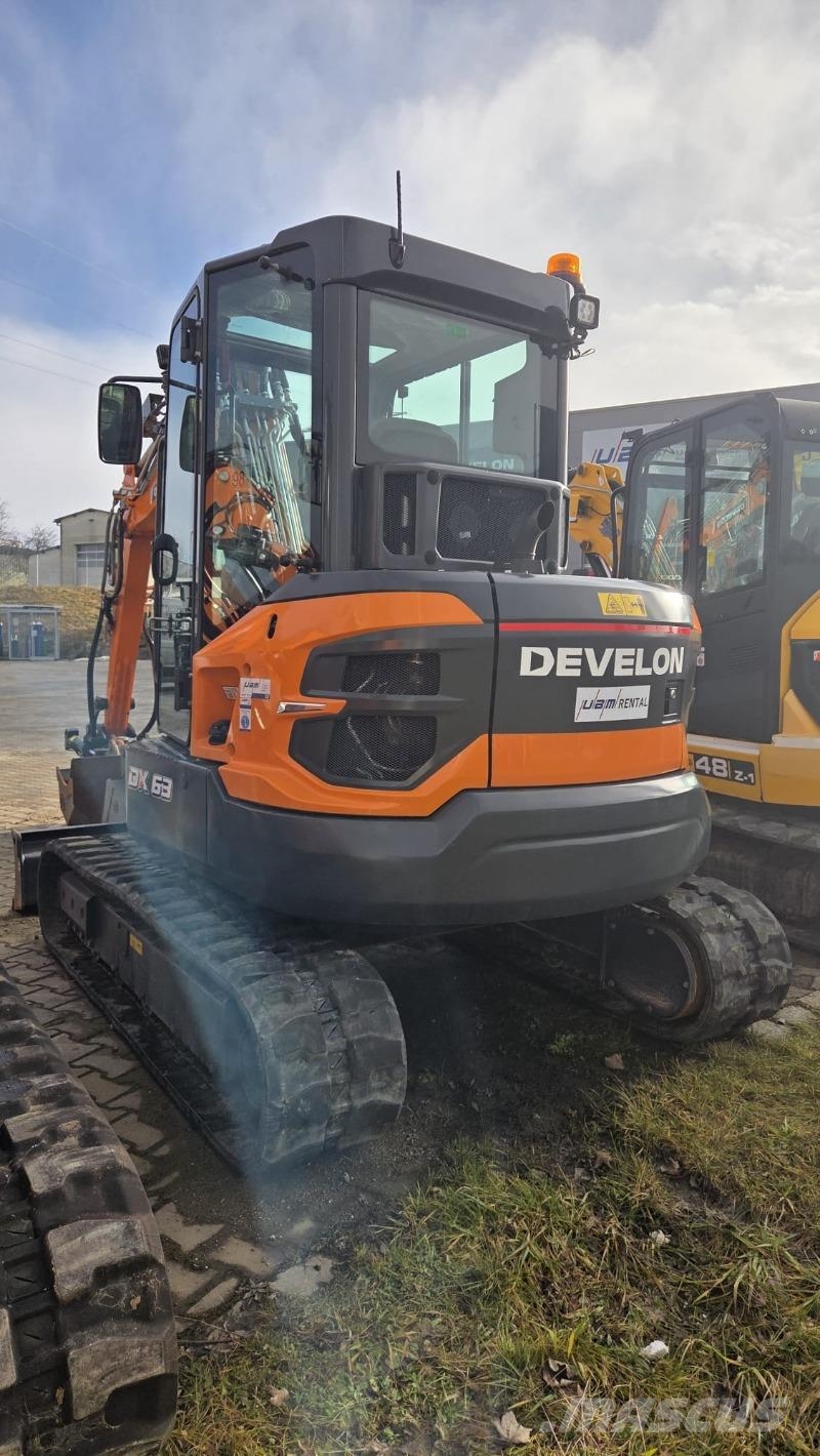 Develon DX63-7 Verstellausleger Kettenbagger Mini bageri < 7t